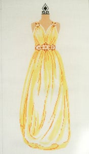 C-508F - Evening Gown - Yellow