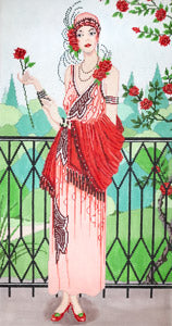 C-554 - Art Deco Rose Garden