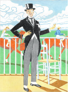 C-555F - Art Deco at the Races