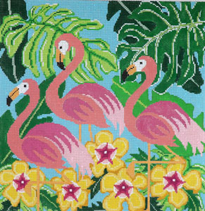 C-593 - Tropical Flamingo Dance