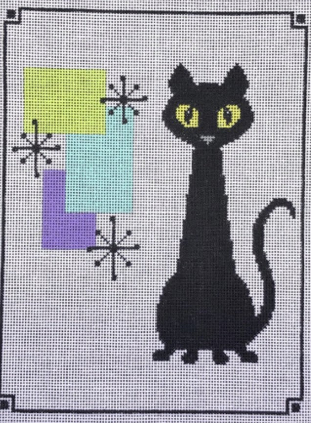 C107A - Mod Cat - Teal Rectangle