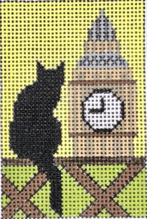 C114B1 - Luggage Tag Cat - London