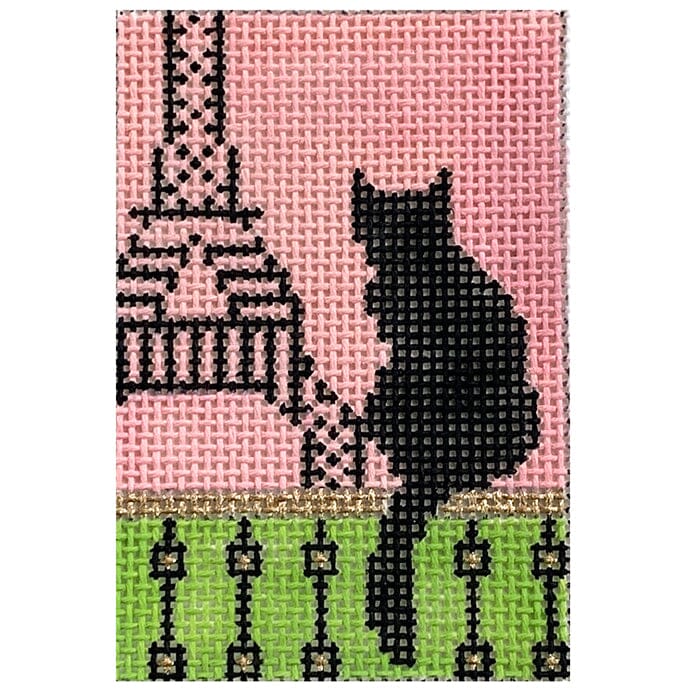 C114A1 - Luggage Tag Cat - Paris