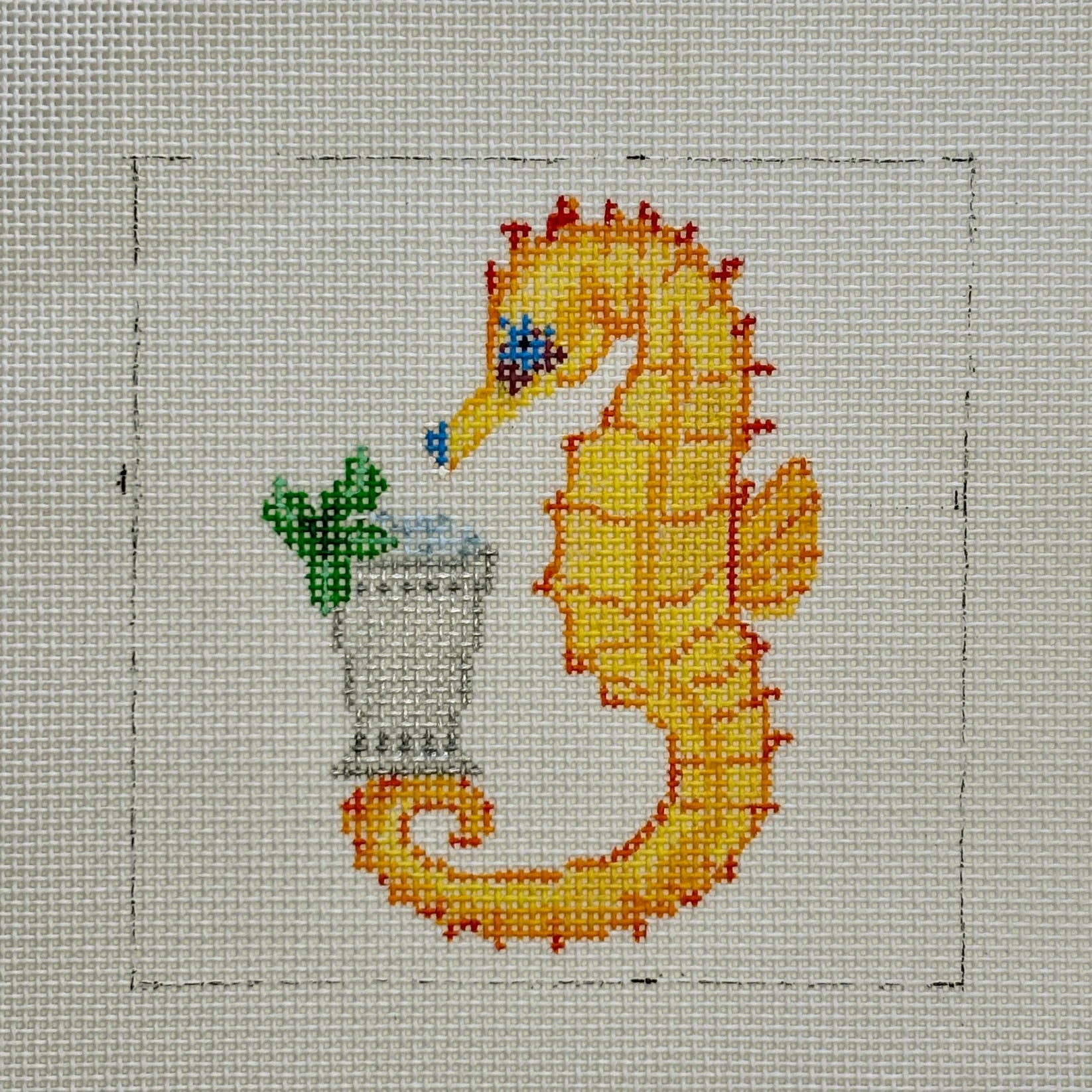 C5 - Boozy Sea Creatures: Seahorse & Mint Julep