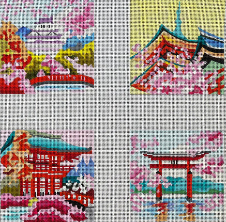 CA401 - Asian Gardens Coasters