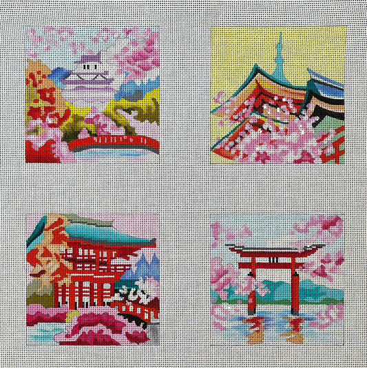 CA401 - Asian Gardens Coasters