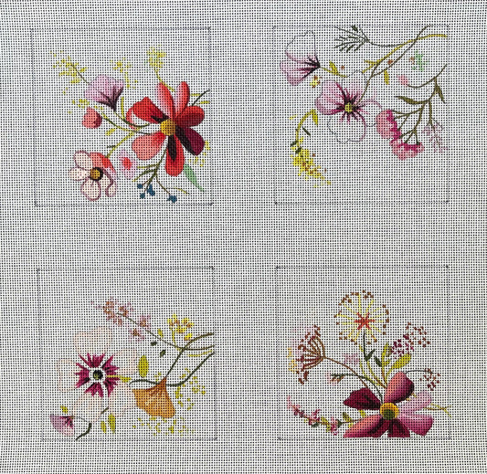 CA402 - Wildflowers Coasters