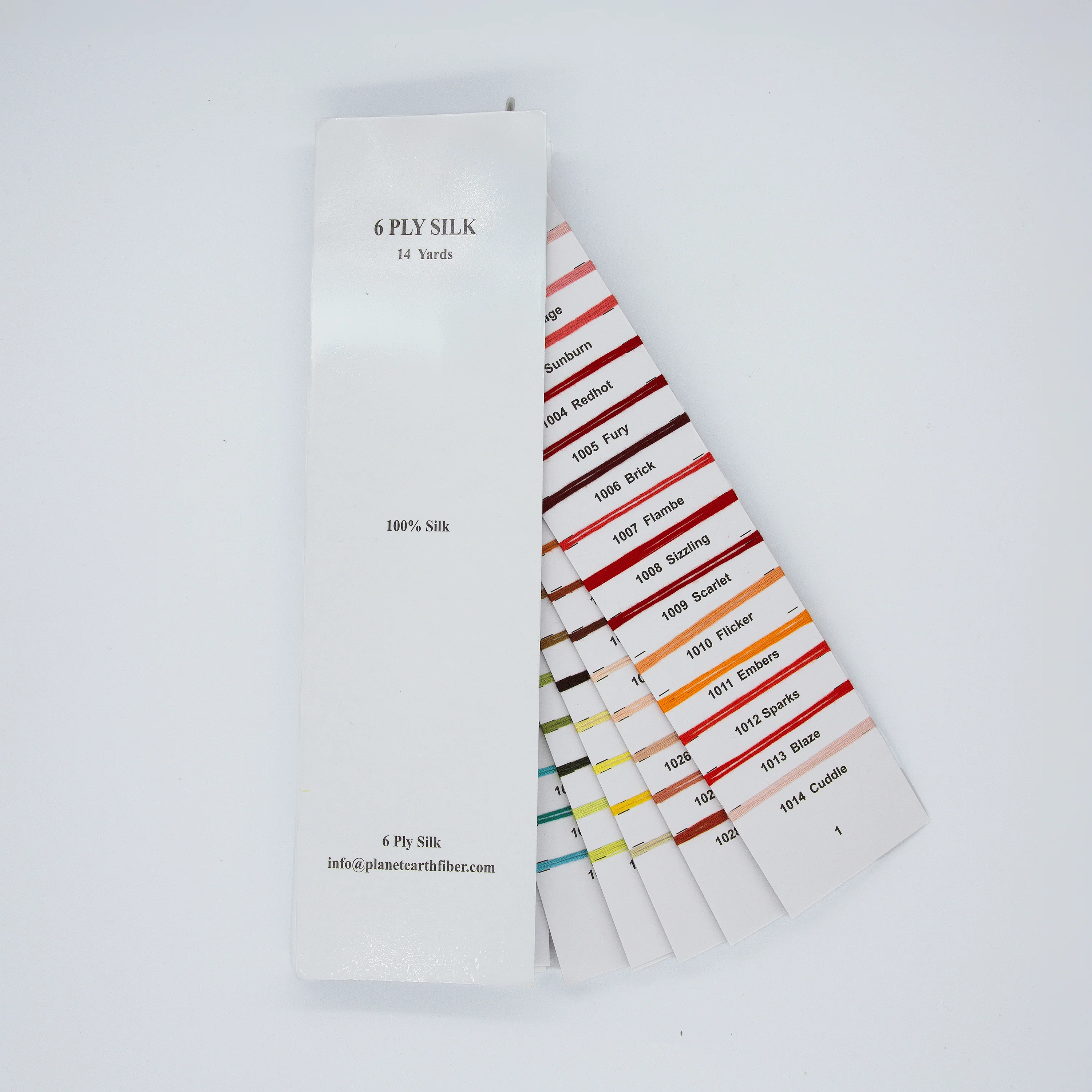 Planet Earth Ply Silk Color Card