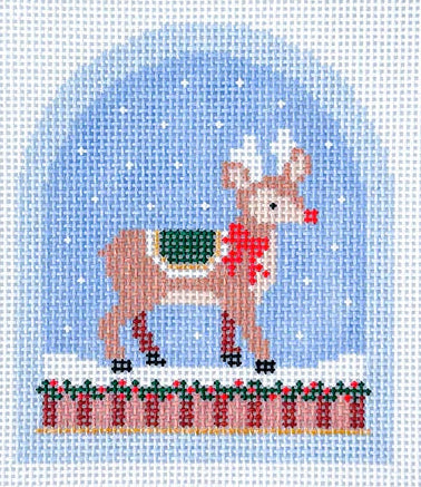 CF-72 - Reindeer Snow Globe