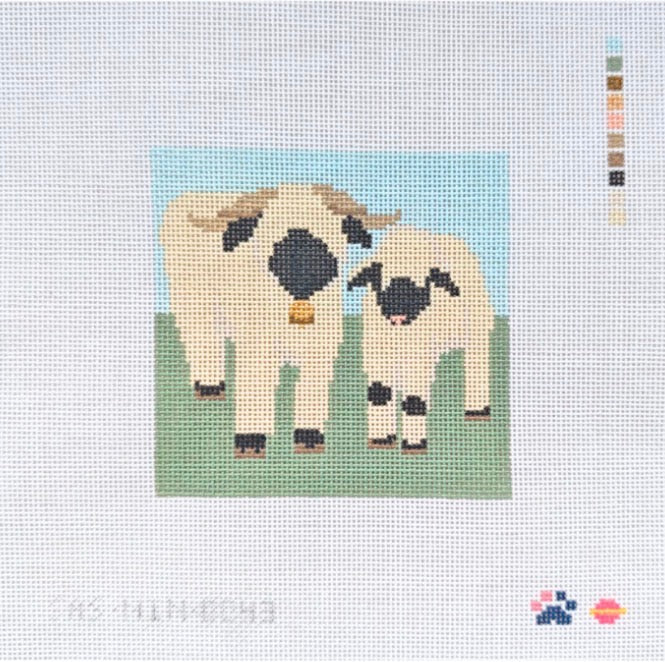 NIN-0043 - Mom and Baby Sheep