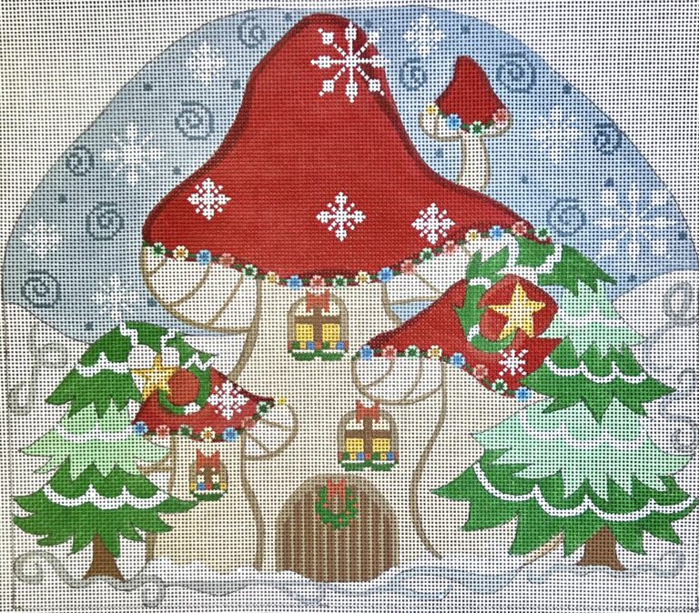 CH-1055 - Gnome Family - Mushroom House