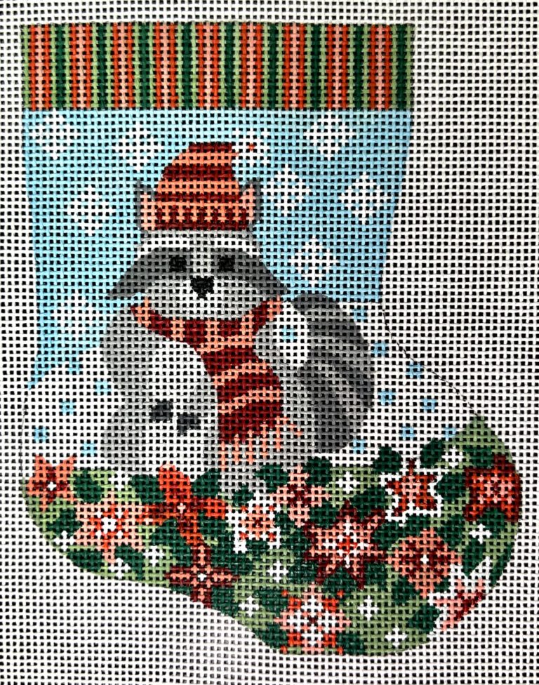 CH-1116 -  Raccoon Mini Stocking