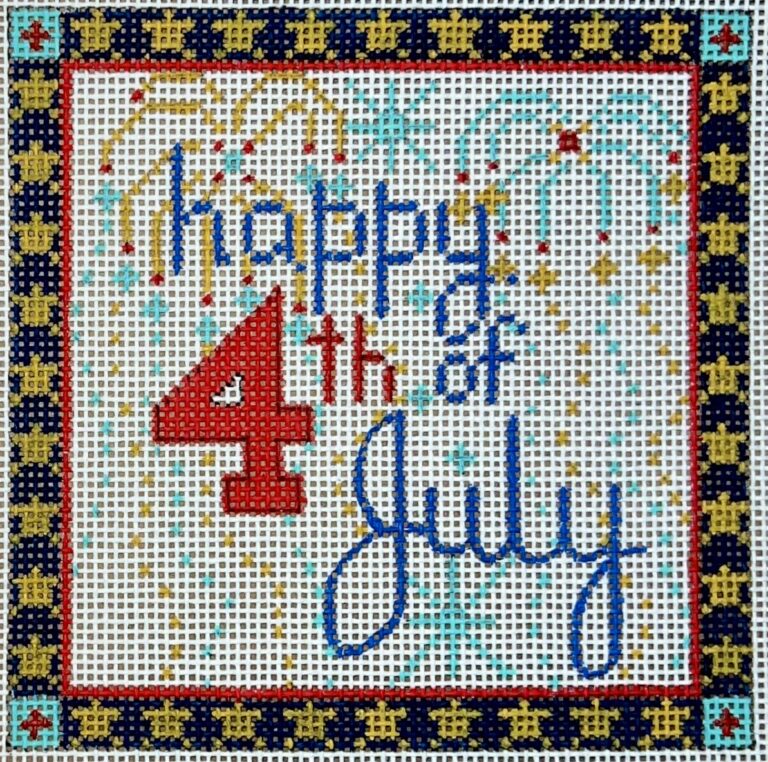 CH-1181 - Happy 4th of July Square