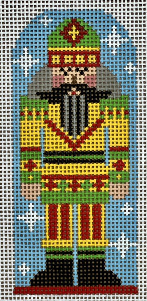 CH-1240 - Yellow Nutcracker with Yellow Pants Ornament