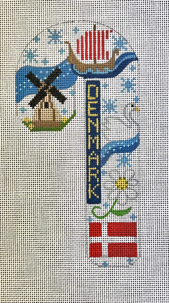 CH-1349 - Travel Candy Cane - Denmark