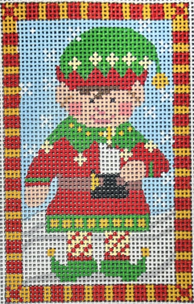 CH-1541 - Elf Holding Candle 13M