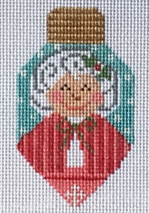 CH-281 -  Mrs. Claus Lightbulb Ornament