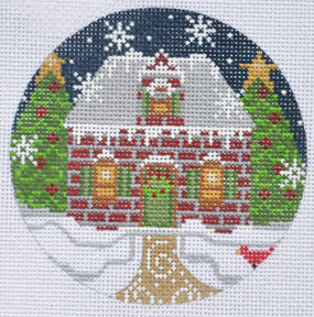 CH-294 - Red Brick House Ornament