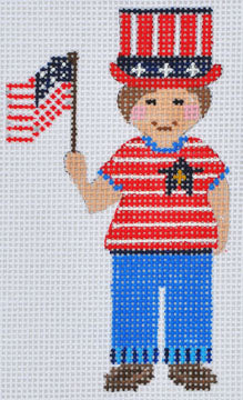 CH-365 - Boy with Flag