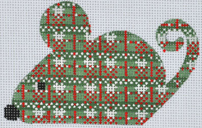 CH-370 - Christmas Plaid Mouse