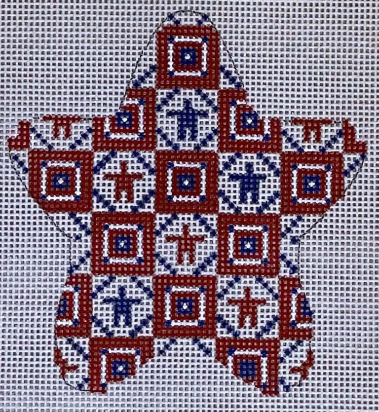 CH-428  - Stars and Squares Star