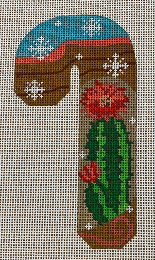 CH-590 - Cactus in Bloom Candy Cane