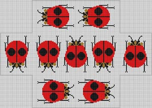 CH-L012BR - Ladybug Brick Cover