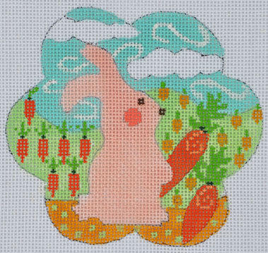 CH-NP-11 - Pink Bunny with Carrots