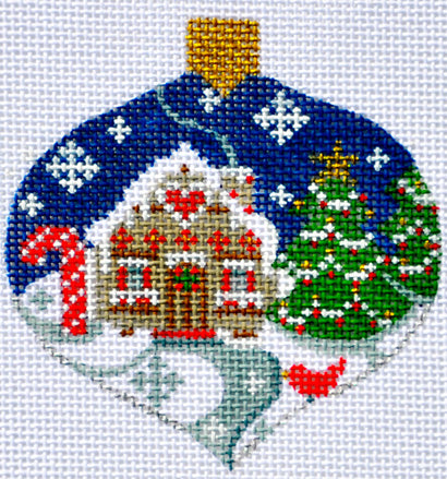 CH-OT-03 - Gingerbread House Ornament