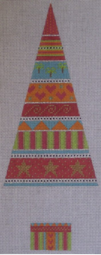 CH107C - Tickled Pink Series - Palm Tree Topiary