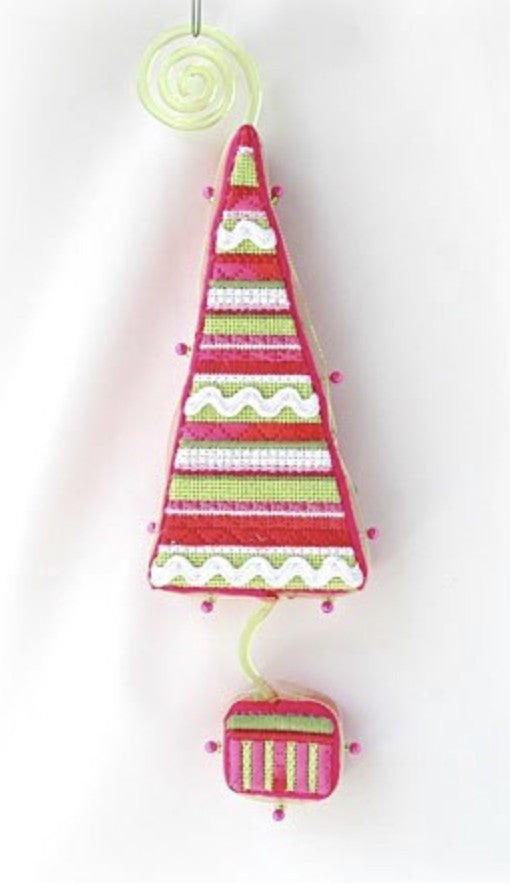 CH109A - Tickled Pink Series - Rick Rack Topiary