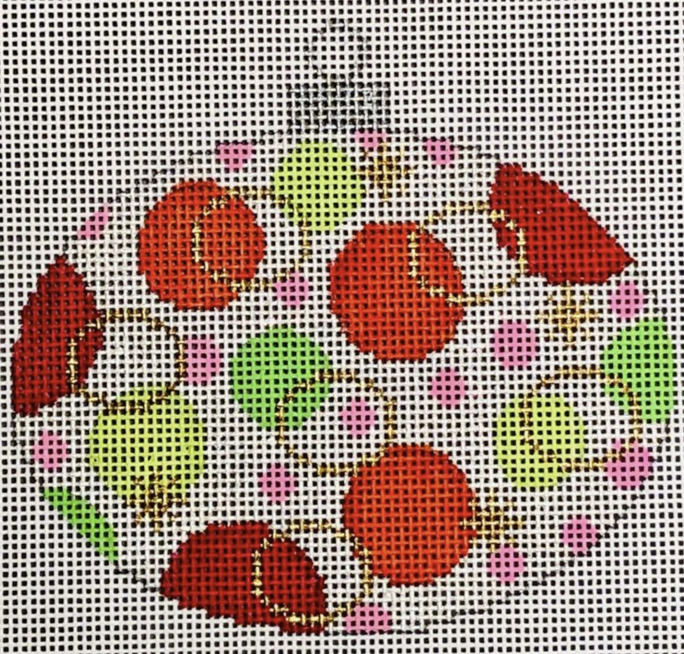 CH112A-3 - Colors of Christmas "Traditional" Oval Ornament