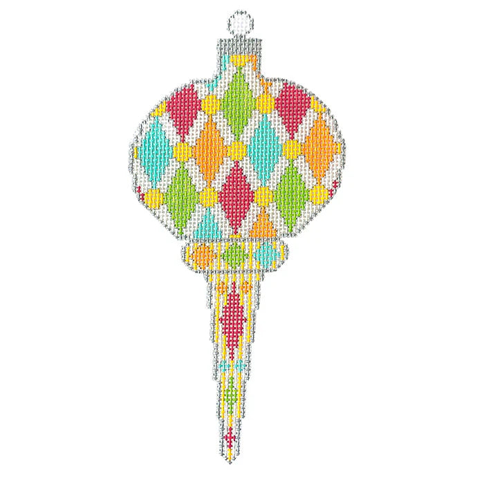 CH115A - Colors of Christmas "Toybox" Finial Ornament