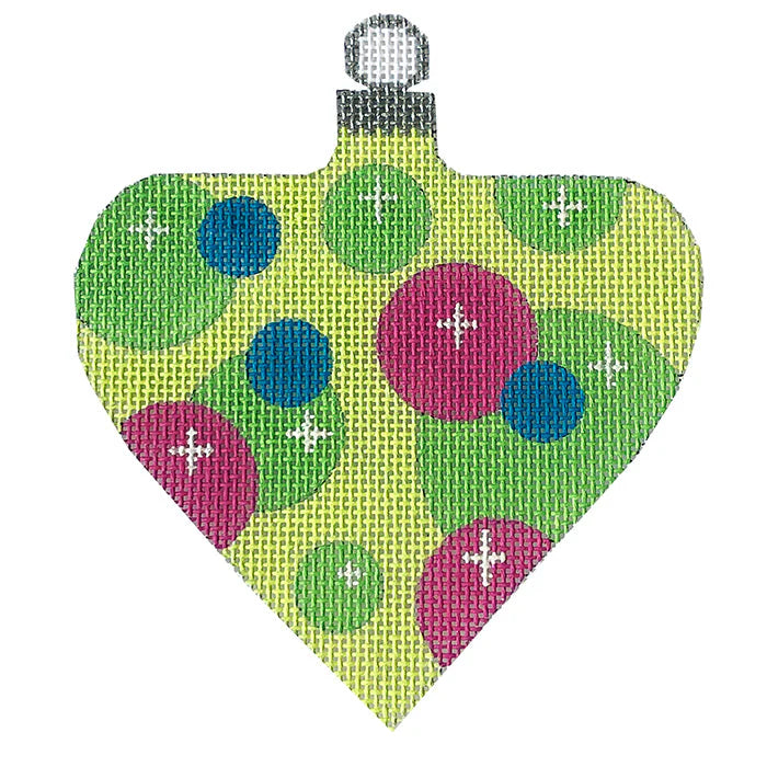 CH119B - Atomic Christmas Green Bubble Bauble Ornament