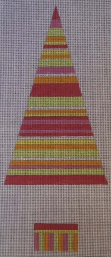 CH201A - Tickled Pink Series - Raspberry Striped Topiary