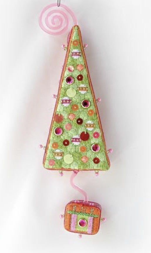 CH202A - Tickled Pink Series - Dotted Topiary