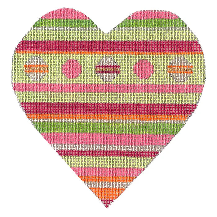 CH202C - Tickled Pink - Dotted Heart