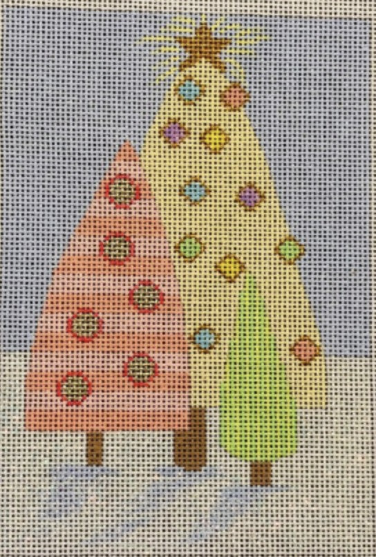 CH301A - Christmas Tree Forest - Pastel