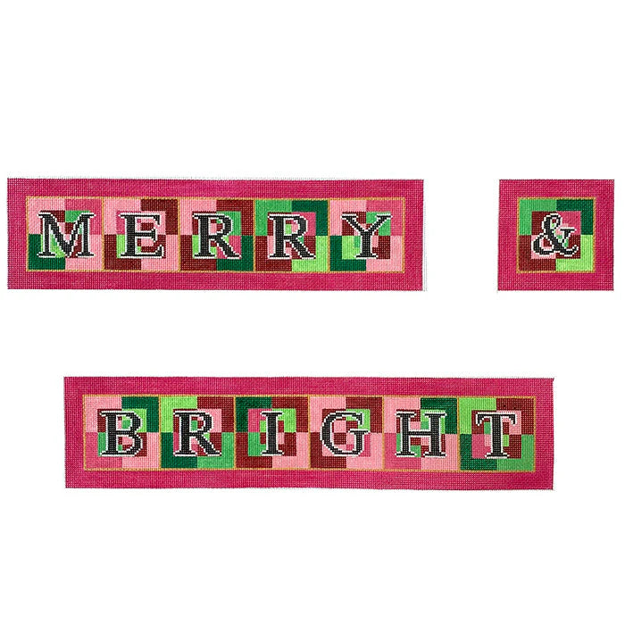 CH308 - Merry & Bright Block Letters