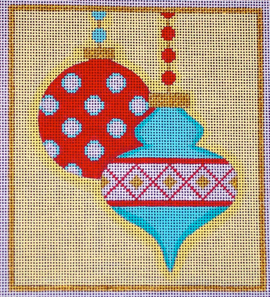 CH405A - Mod Ornaments Mini - Blue/Red