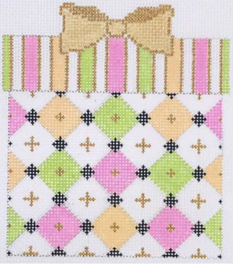 CH413C - Merry All Over in Pastel - Gift Box
