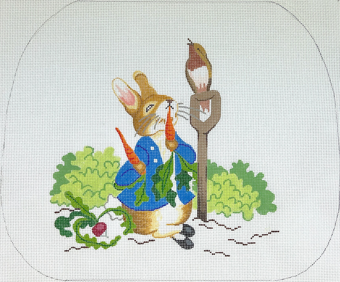 CHC-01 - Child's Chair Seat - Peter Rabbit in Mr MacGregor's Garden