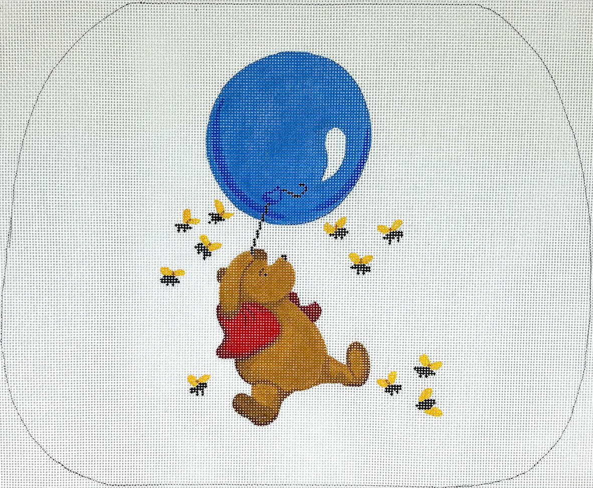 CHC-02 - Child's Chair Seat - Winnie the Pooh with Balloon and Bees