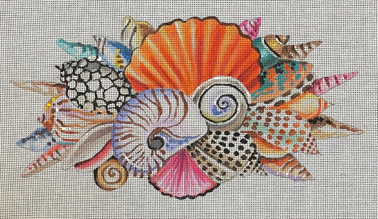 CL043 - Seashells Clutch