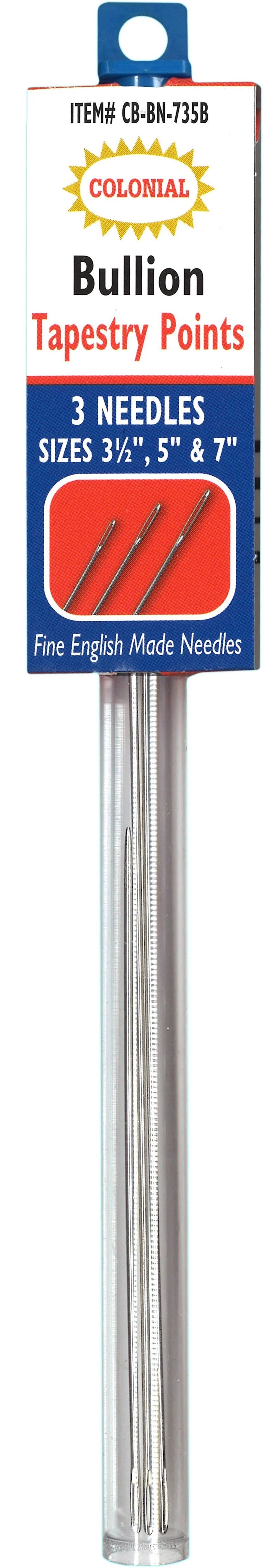 Colonial Bullions - Long (Pack of 3)