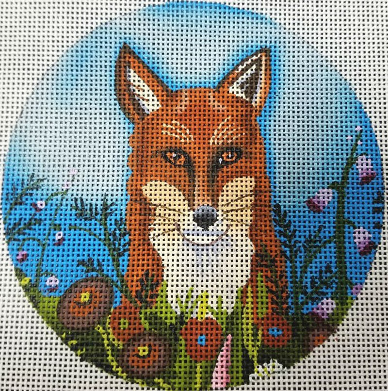 CN1512 - Fox in the Flowers
