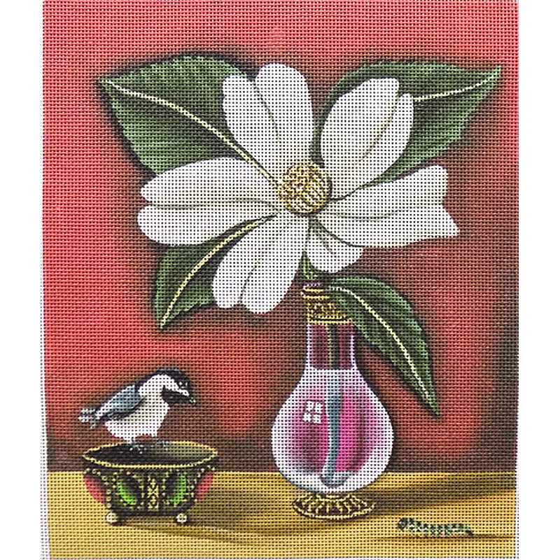 CN1516 - Chickadee and  Vase