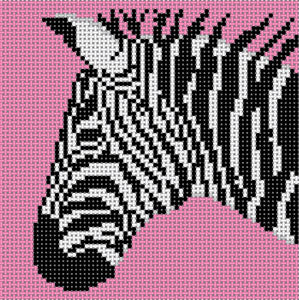CO-46C - Zebra on Pink
