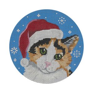 CT04 - Calico Cat Santa