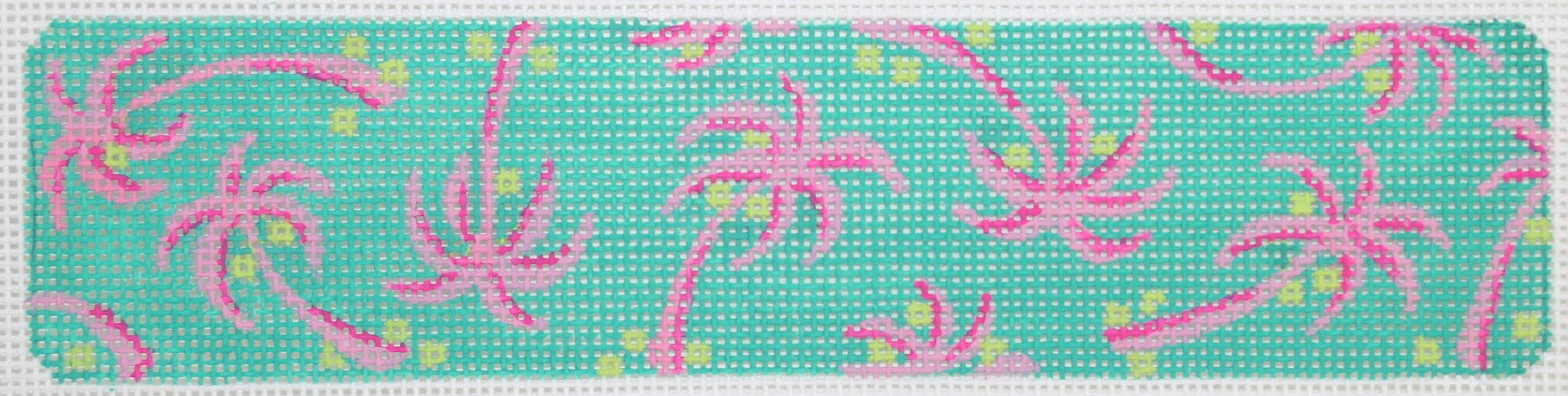 CU-15 - Lilly-Inspired Palm Trees and Coconuts - Pinks and Lime